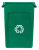 Контейнер раздельного сбора (база) 87л Rubbermaid FG354007GRN